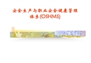 安全生產與職業安全健康管理知識講解(OSHMS)
